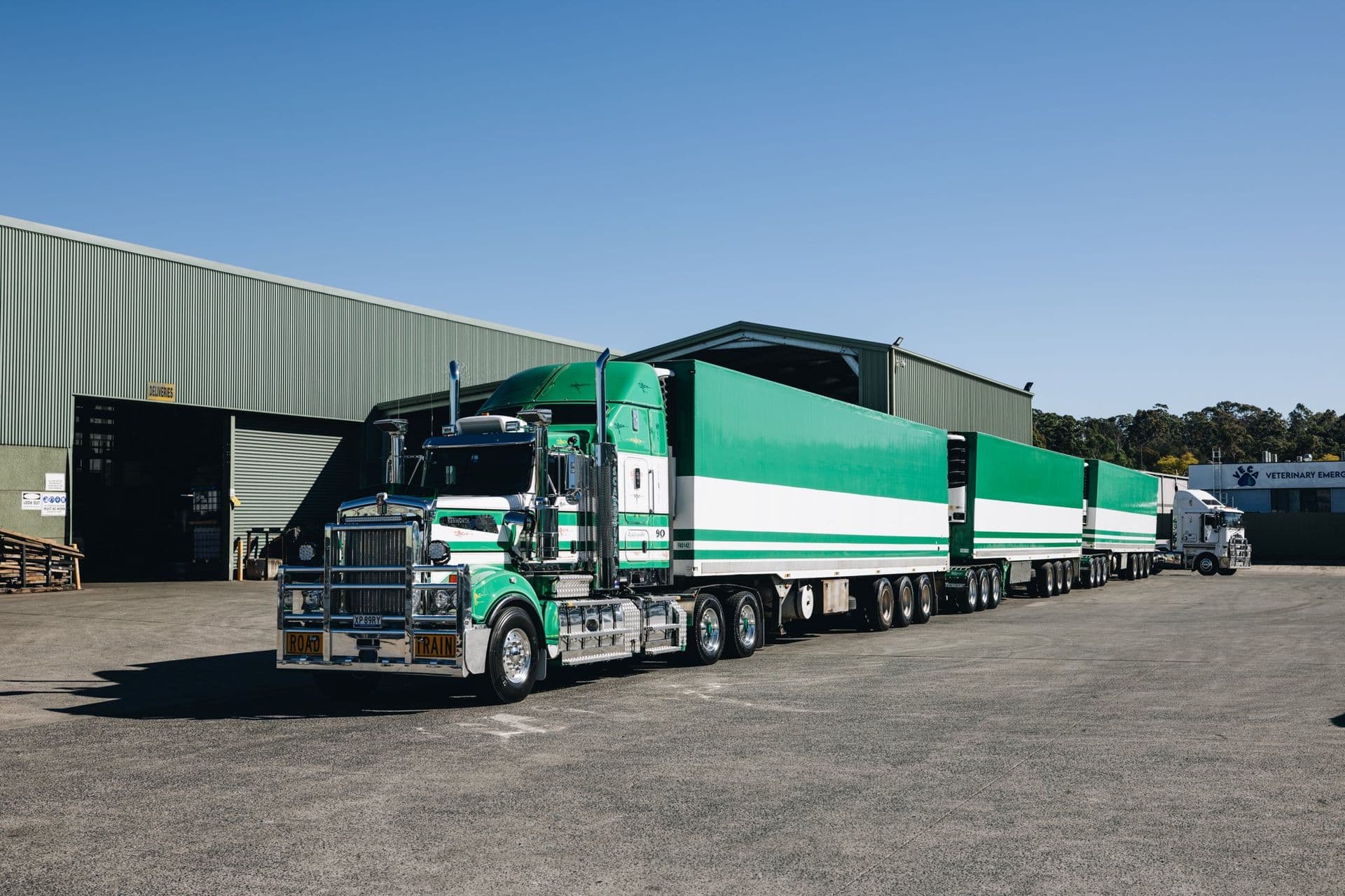 Loaded at the Campbelltown dock